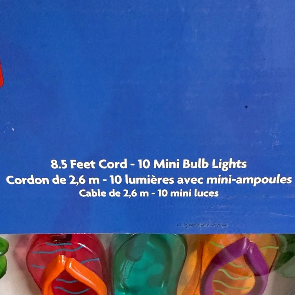Tropical Party Lights - Multicolor. 2 boxes.